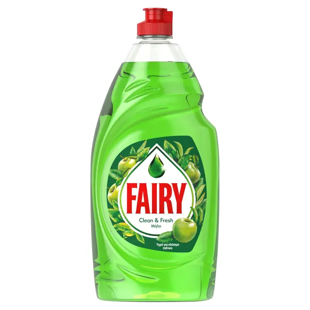 Fairy Ultra Πιάτων Xεριού Clean & Fresh Mήλο 900ml