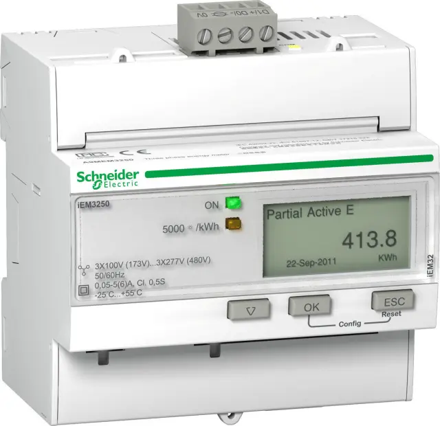 iEM3250 energy meter - CT - Modbus