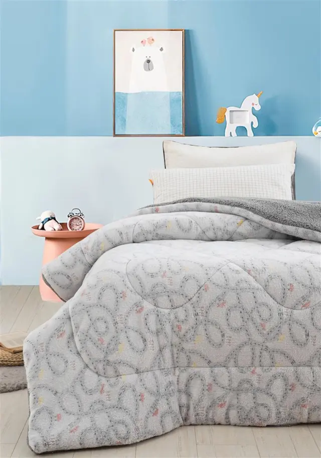 Κουβερτοπαπλωμα Ημιδιπλο Luminous Collection 160x220 TRIP Palamaiki - ΗΜΙΔΙΠΛΟ 160 x 220