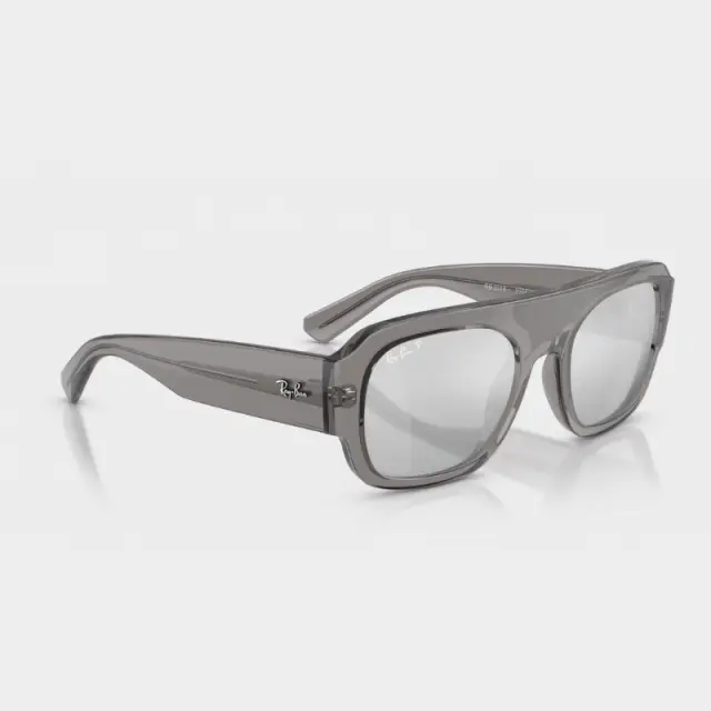 Γυαλιά Ηλίου Ray-Ban 0RB2218 668482 Διαφανές Γκρι - 55 2
