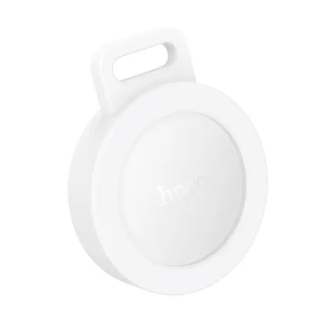 Συσκευή Εντοπισμού Hoco E101 για iOS και Android Συμβατό με Apple Find My Network και Google Find My Device Λευκό