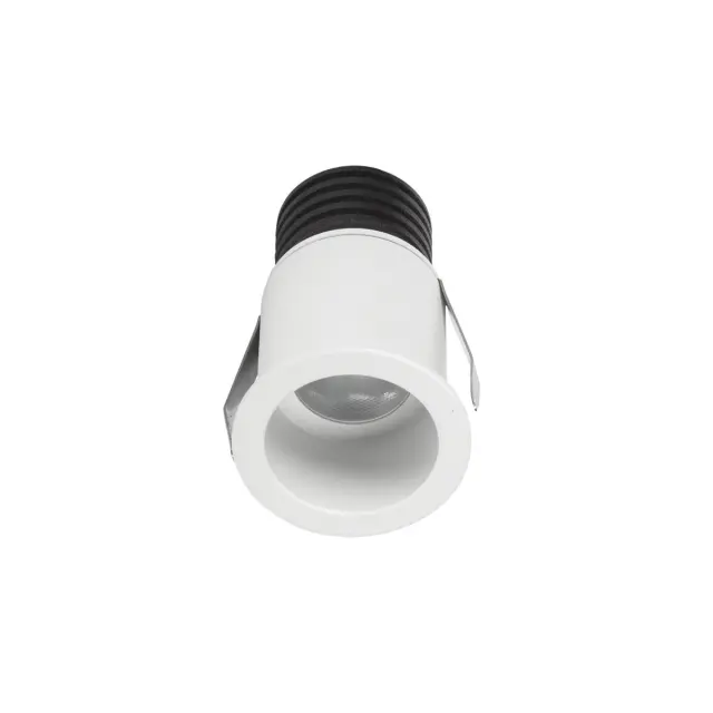 Onti 04218/W/W Χωνευτό σταθερό σποτ led 2W 3000K 8° λευκό Άσπρο