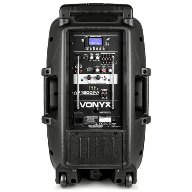 VONYX AP1200PA UHF ΗΧΕΙΟ ΜΠΑΤΑΡΙΑΣ 3