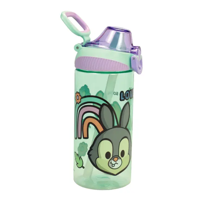 Παγούρι με καλαμάκι Disney Bambi 450ml 3