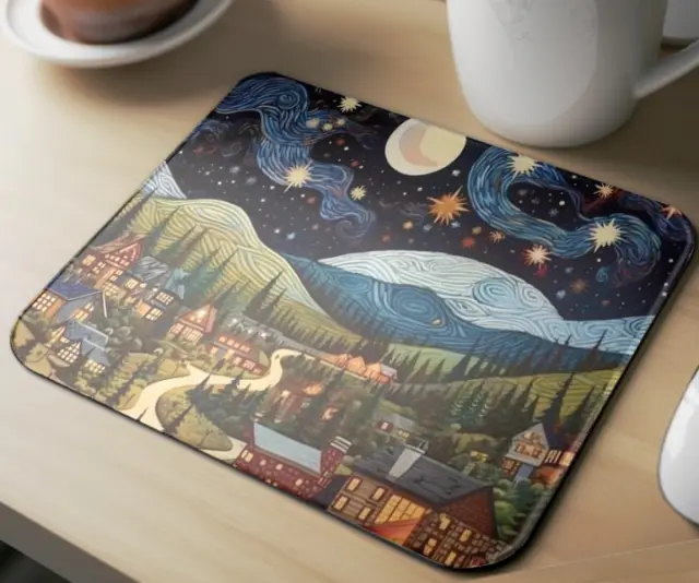 Mousepad ( still van gogh -31 ) Διαστάσεις: 23cm(μήκος) x 20cm (ύψος) 2