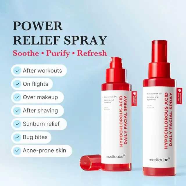 Medicube Hypochlorous Acid Daily Facial Spray Προσώπου για Αντιμετώπιση Ερεθισμών, Κοκκινίλων και Ατελειών, 125ml 3