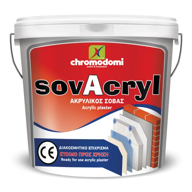 CHROMODOMI SOVACRYL ΑΚΡΥΛΙΚΟΣ ΣΟΒΑΣ 25KG