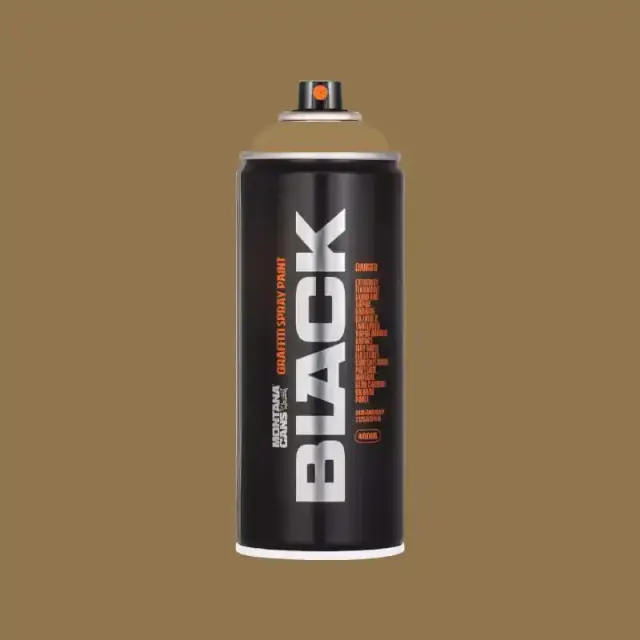 Montana Black Spray Paint 400ml BLK-8130 Syrian