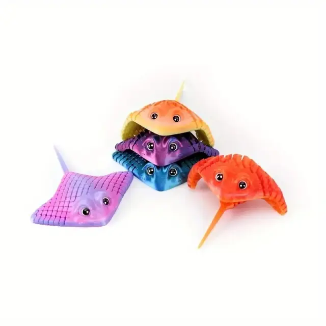 Πλαστικό Παιχνίδι Χειρός Σαλάχι 17cm - Plastic Stingray Toy 0303004 2