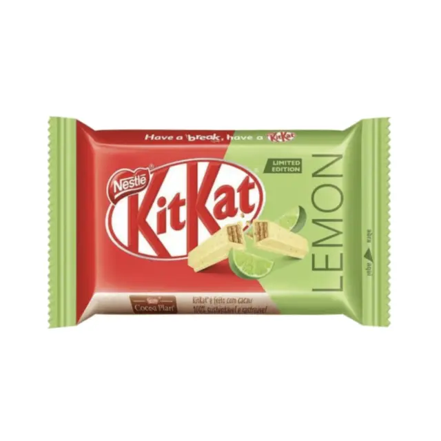 Kit Kat Lemon Limited Edition 41.5gr (Aνάλωση κατά προτίμηση πριν από 4/11/26)