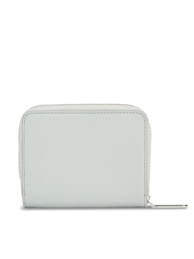 Calvin Klein Μικρό Γυναικείο Πορτοφόλι Medium Zip Around Wallet Γκρι 2