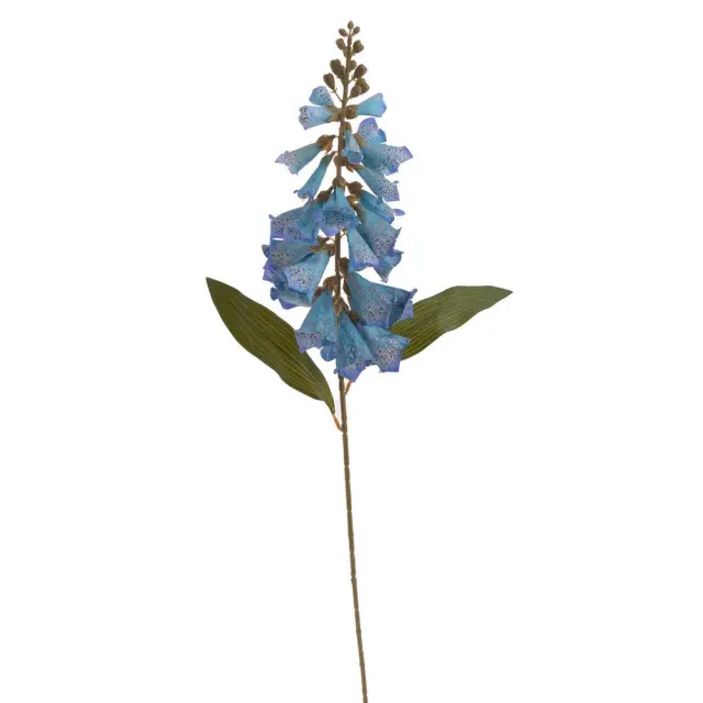 Τεχνητό λουλούδι Foxglove, 78cm, γαλάζιο
