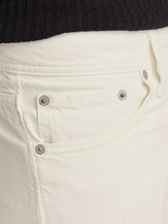 JJIEDDIE JJORIGINAL SQ 410 White Denim - 38 , 34 2
