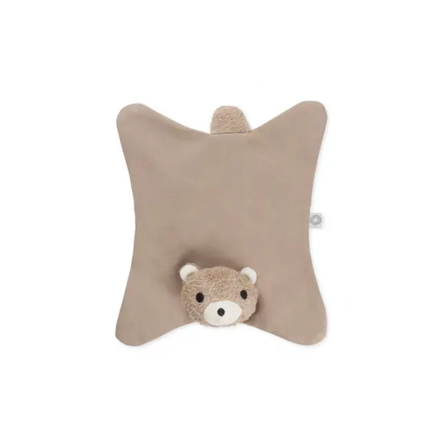 Πανάκι Παρηγοριάς Anika Brown Teddy Από 100% Οργανικό Βαμβάκι