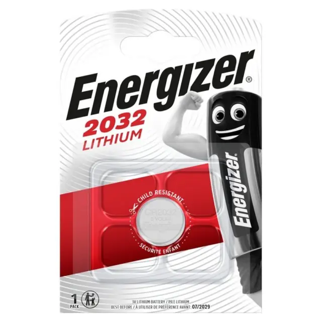 Energizer Μπαταρία Λιθίου Ρολογιών CR2032 3V 1τμχ (9281901) (ENE9281901) ENEGIZER