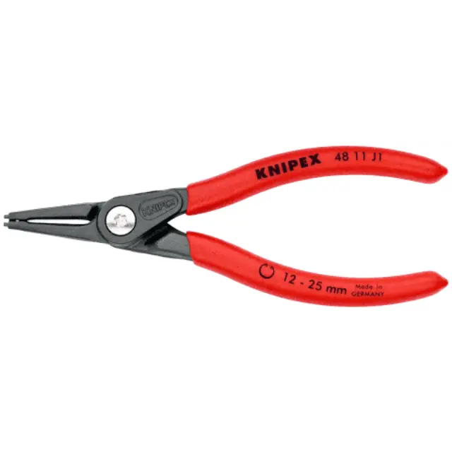 Knipex 4811J1 - Μυτοτσίμπιδο ασφαλειών ίσιο χωρίς ελατήριο, 12-25mm Νο180mm