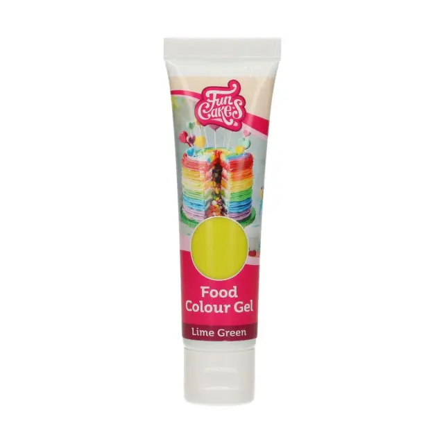 Funcakes Τζελ Βρ. Χρώματος - Πράσινο Lime - 30γρ. 2