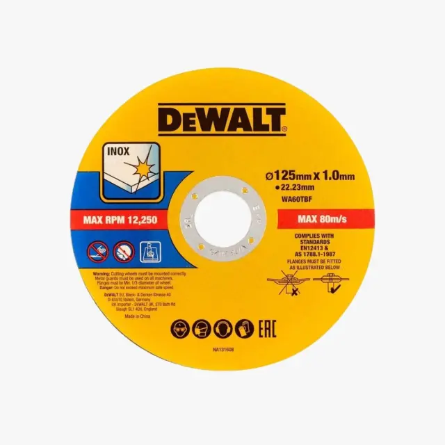 Dewalt DT20598 Δίσκος Κοπής Μετάλλου 125mm 50τμχ