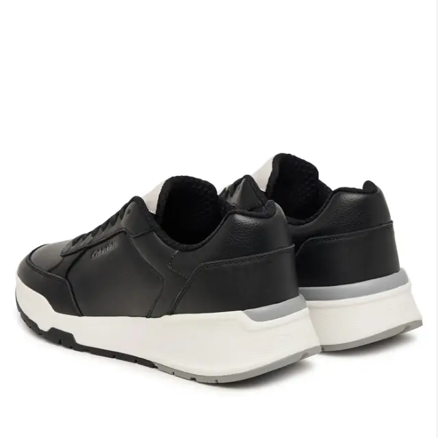 Ανδρικά Δερμάτινα Sneakers Calvin Klein HM0HM02309-00Y Μαύρα Μαύρο - 45 3
