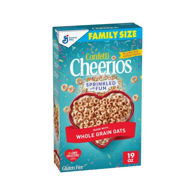 General Mills Cheerios Confetti Cereal 311gr