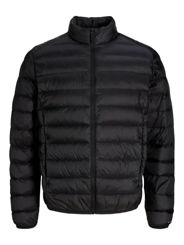 JJEBERG LIGHT DOWN COLLAR PUFFER NOOS - Black