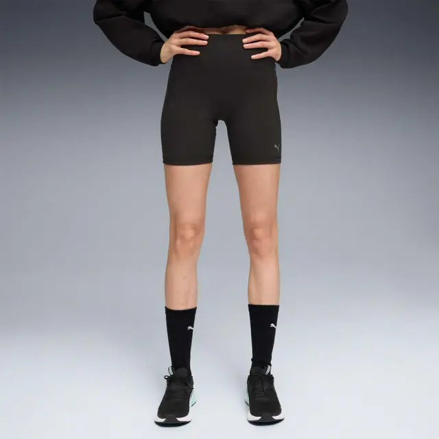 Puma Women's Cloudspun High Waist 6inch Short Tight Μαύρο 527454-01 (Puma)