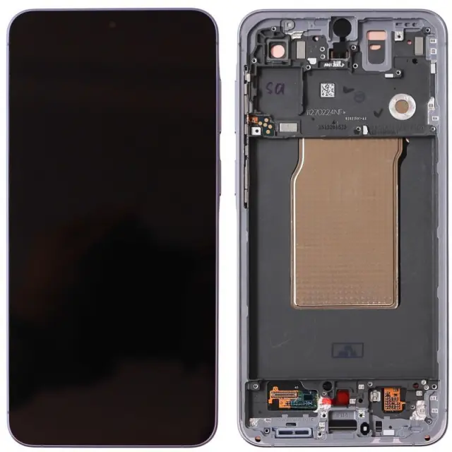 Οθόνη με Touch Screen & Μπροστινή Πρόσοψη Samsung A576 Galaxy A57 5G Βιολετί (Original) N71749