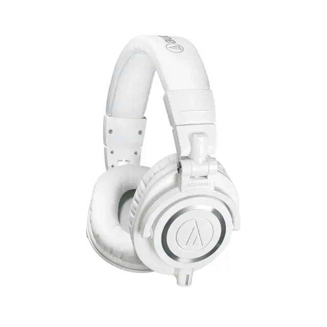AUDIO-TECHNICA ATH-M50X WH ΑΚΟΥΣΤΙΚΑ STUDIO