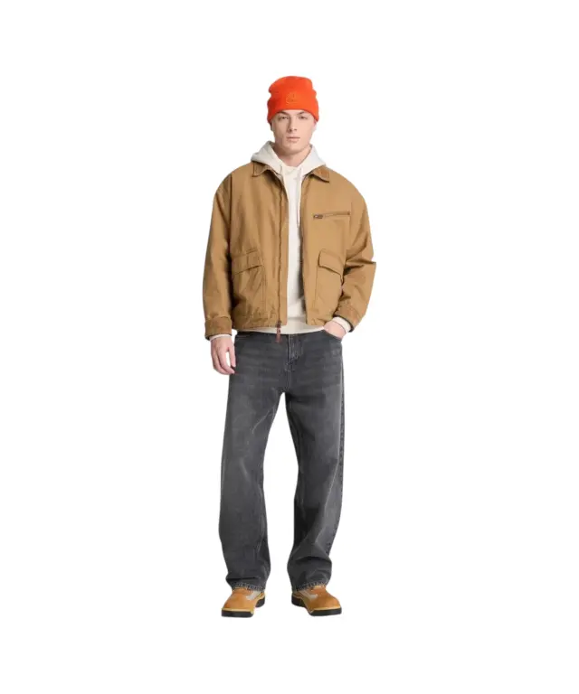 Timberland - Ανδρικό Φούτερ Silicon Badge Bb TBC0YHBB-546 Μπεζ - M 3
