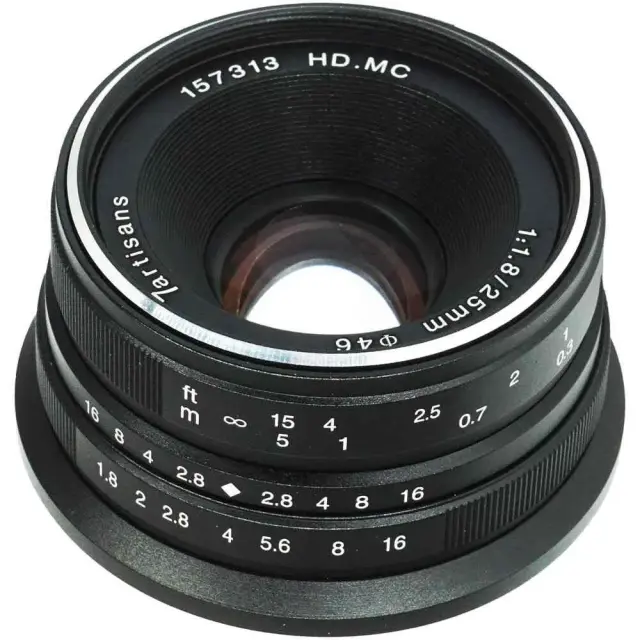 7Artisans 25mm f/1.8 για Sony E