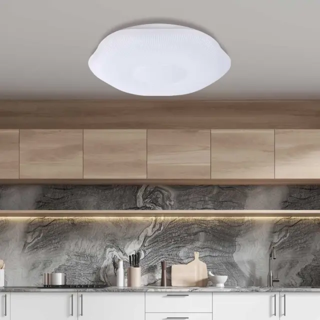 LED Φωτιστικό Οροφής Πλαφονιέρα VIOLA 60Watt CCT Dimmable με Ασύρματο Τηλεχειριστήριο VIV005266