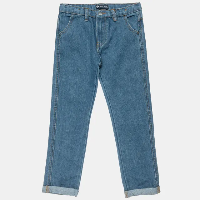 Παντελόνι τζιν 100% cotton σε ίσια γραμμή