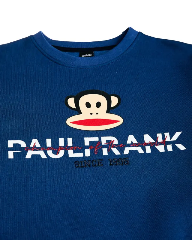 Σετ φόρμας φούτερ Paul Frank με τύπωμα και κέντημα 3