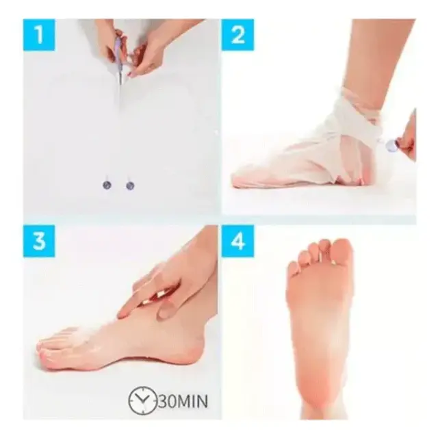 A pieu Soft Foot Peeling Socks Απολεπιστική Μάσκα Ποδιών 40ml 2