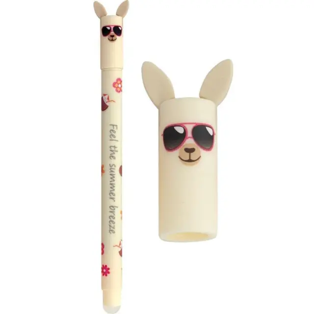 Στυλό που Σβήνει Gel Animal Erase it 0,7mm Μπλε Μελάνι Summer Lama (Eberhard)