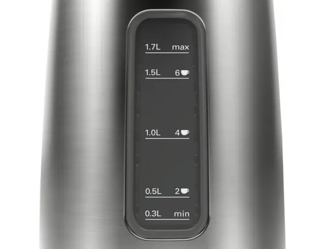 Βραστήρας Bosch DesignLine με χωρητικότητα 1.7L και ισχύ 2400W - Αnthracite/Stainless steel TWK5P475 3