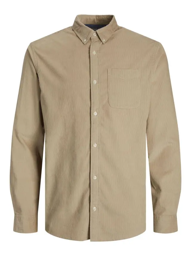 JJECLASSIC CORD SHIRT LS SN Crockery 2