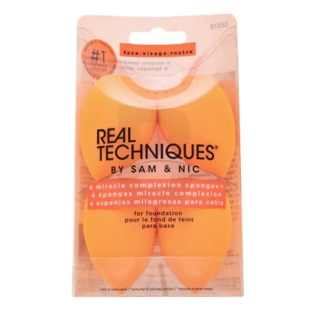 Real Techniques Miracle Complexion Sponges 4 pcs makeup sponge