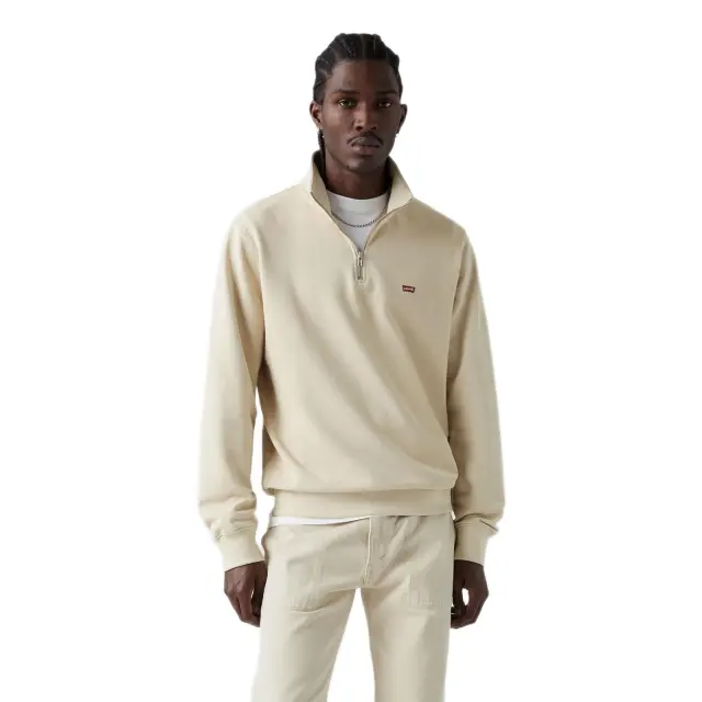 Levi's Original Housemark Quarter-Zip Pullover ανδρική μπλούζα φούτερ A86060002-1