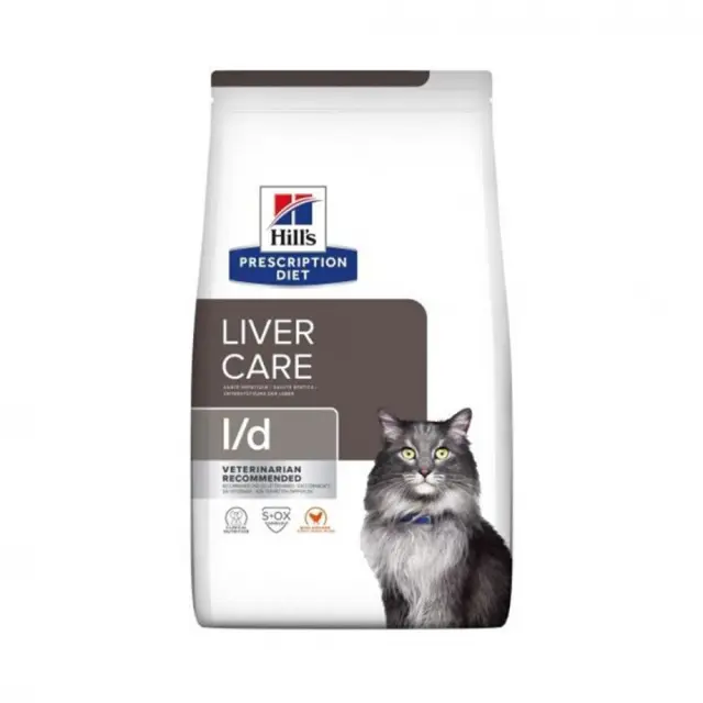 Hill s Prescription Diet Feline L/D Care Ξηρά Τροφή για Ενήλικες Γάτες με Συκώτι 1.5kg