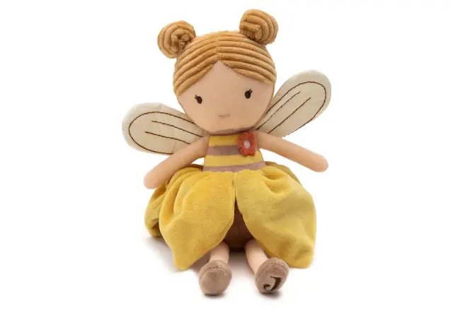 Λούτρινη Νεράιδα Bee Lily (32cm) – Jollein 2