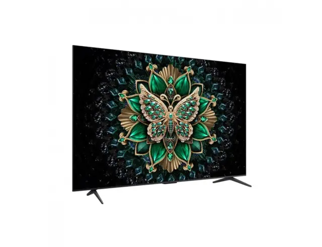Smart TV 75'' TCL 75C6K Premium QD-MiniLED - Ανάλυση 4K UHD (3840 x 2160) - AI - Dolby Atmos - HDR10+ - Δέκτες DVB-T/T2, DVB-C, DVB-S/S2 - HDMI, Wi-Fi, Bluetooth 75C6K 3