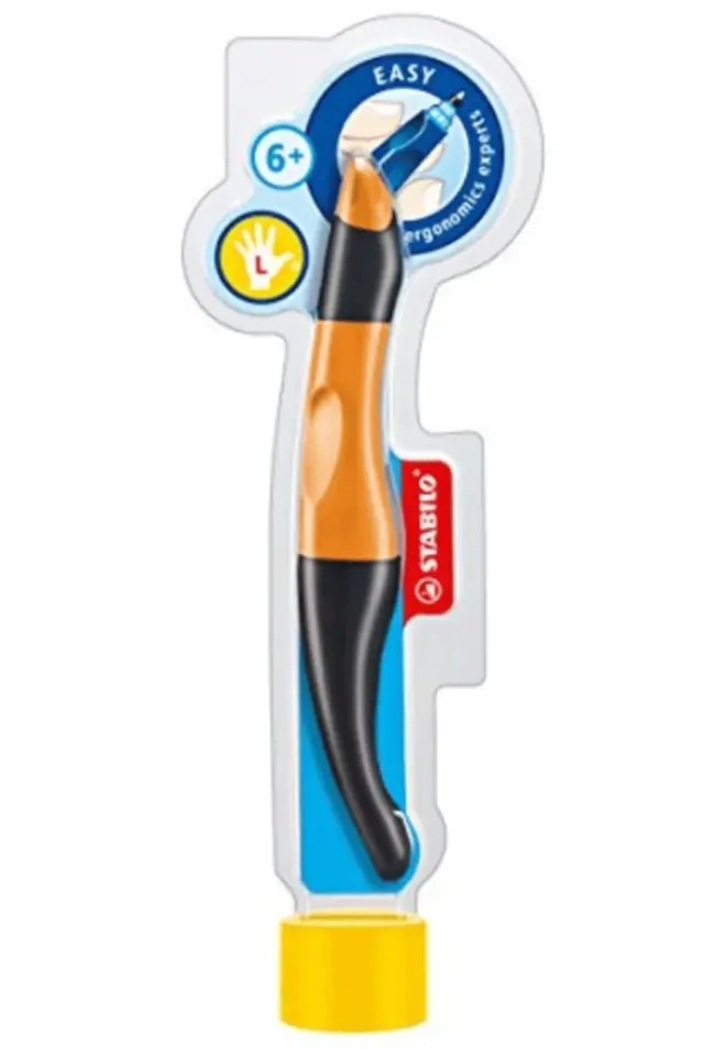 Στυλό Rollerball Stabilo Easy Left Anthracite για αριστερόχειρες (Stabilo)
