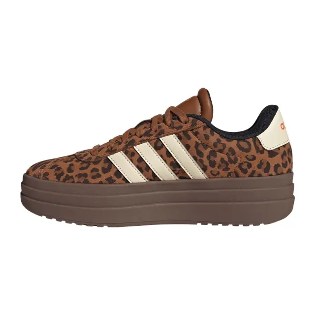 adidas Sportswear Women's VL Court Bold Animal Print Suede Καφέ KK4671 (adidas Sportswear) 2