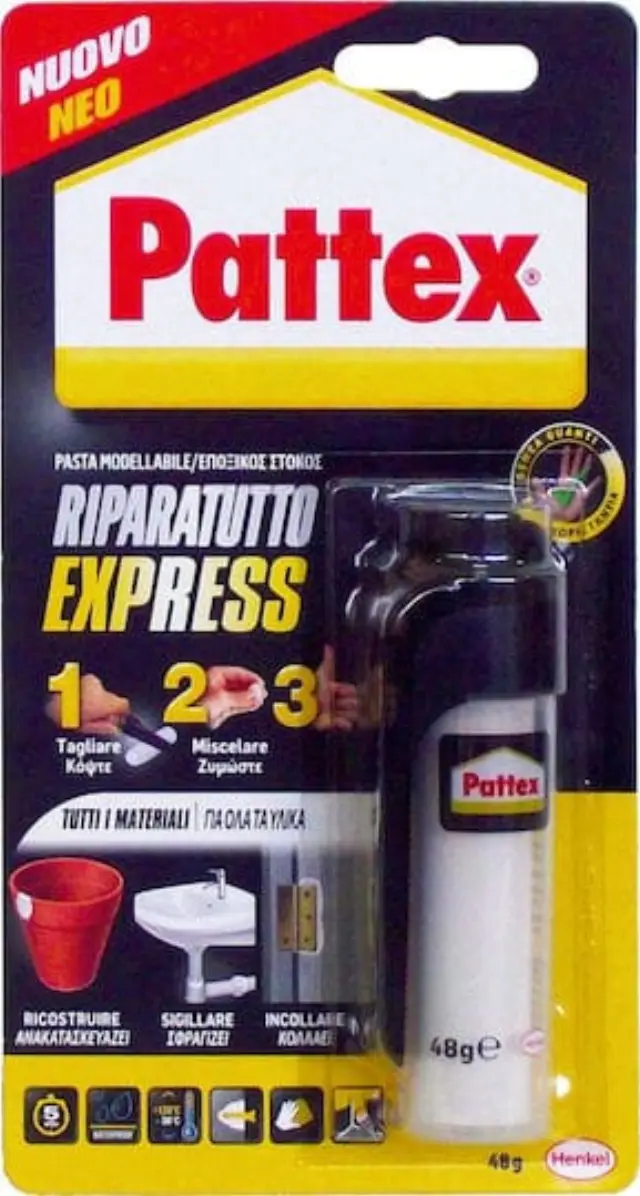 REPAIR EXPRESS ΕΠΟΞΙΚΗ ΠΛΑΣΤΕΛΙΝΗ 48gr PATTEX