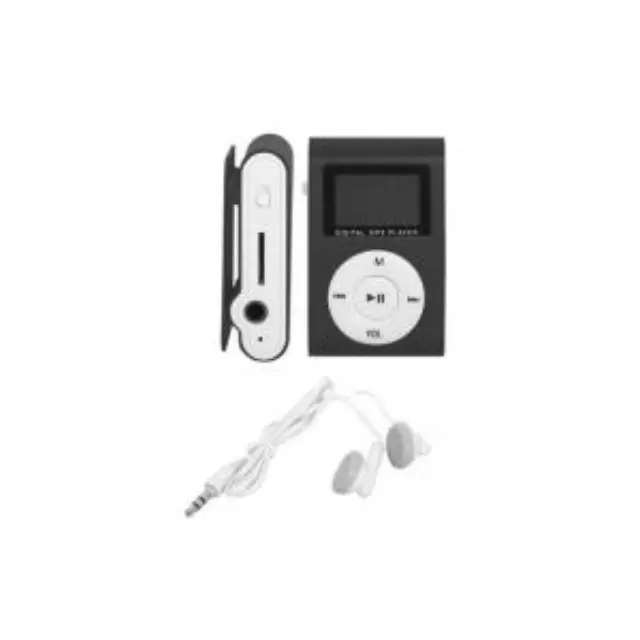 Mp3 Player Setty με Οθόνη LCD, Ακουστικά & Υποδοχή microSD Μαύρο N62458 3