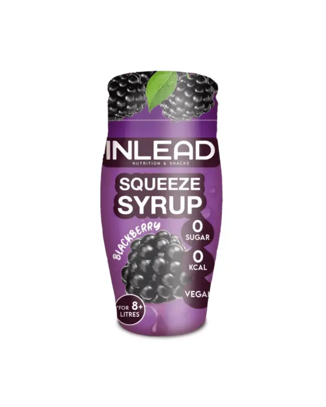Inlead Squeeze Syrup Blackberry 65ml