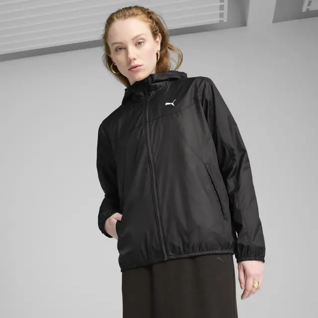 Puma Ess Regular Windbreaker (685133-01) - Μαύρο