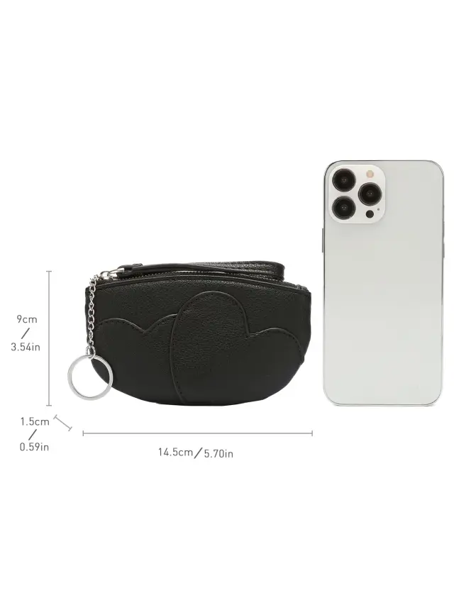 Γυναικείο πορτοφόλι Pierre Loues 19-53 μαύρο - One Size 2