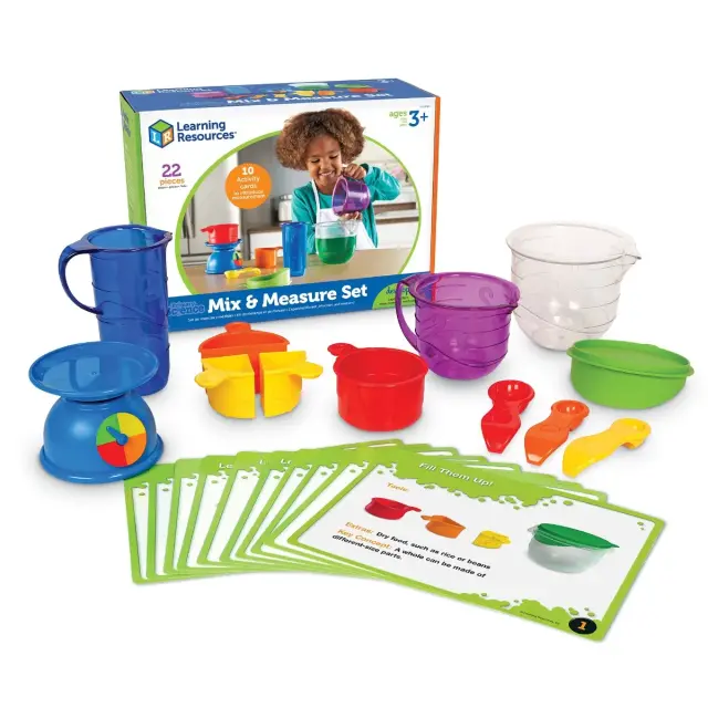 Learning Resources Εκπαιδευτικό Παιχνίδι Primary Science® Mix & Measure Set για 3+ ετών LER2783